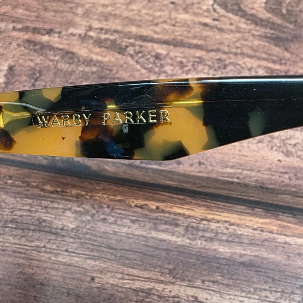 Warby Parker Hunt W 222 Eyeglasses Tortoise Purple 52-20-145 Square Frames